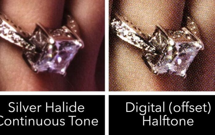 Foto revelado versus impresion