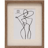 Porta Retrato Box Con Profundidad CON PASPARTU 13X18 - Imagen 3